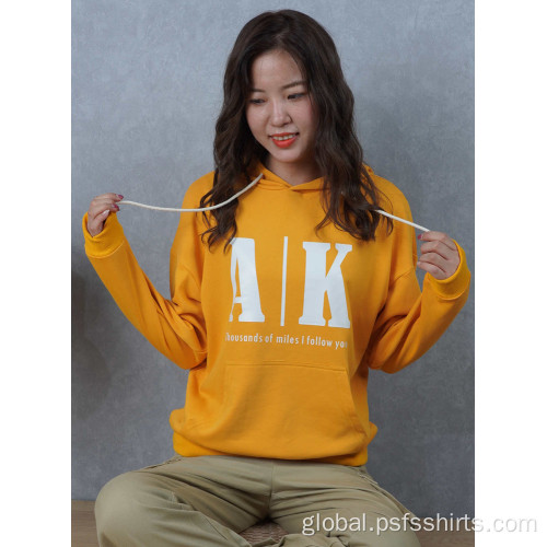 Youthful Hoodies with Pockets Printed Hoodies with Three Colors Manufactory